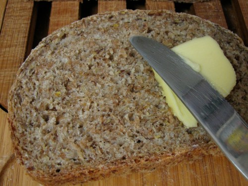 homemade sprouted wheat bread